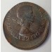 AUSTRALIA 1961 . HALF 1/2 PENNY . ERROR . MASSIVE 25% OFF CENTRE MIS-STRIKE AUSTRALIA 1961 . HALF 1/2 PENNY . ERROR . MASSIVE 25% OFF CENTRE MIS-STRIKE